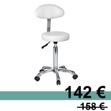 Sgabello AMBRA+ con schienale